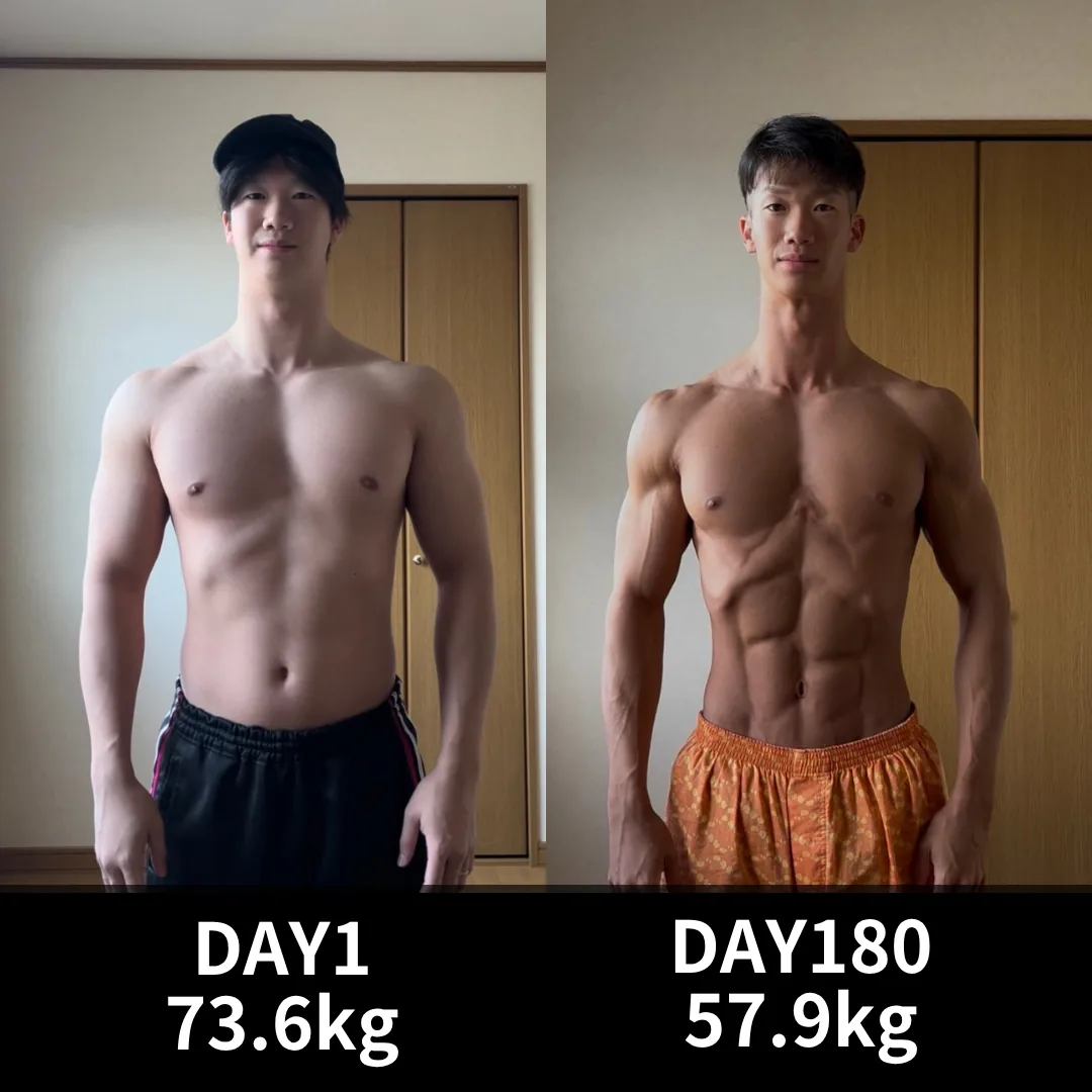 パワーリフティング選手 階級調整 減量ビフォーアフター